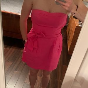 Abercrombie strapless Victoria dress